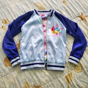 Shopkins Satin Reversible Jacket Sz 7-8